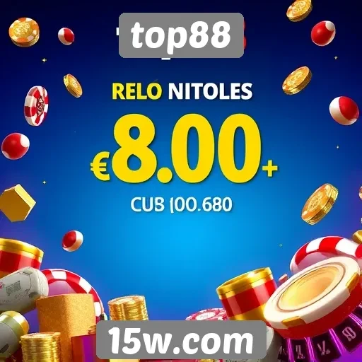 Promoções e bônus atraentes no site Top88